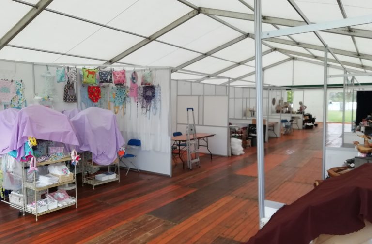 equipment hire for marquee exhibition